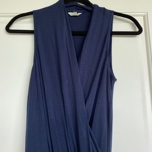 MAX STUDIO: ONE PIECE JUMP SUIT - NAVY BLUE XS